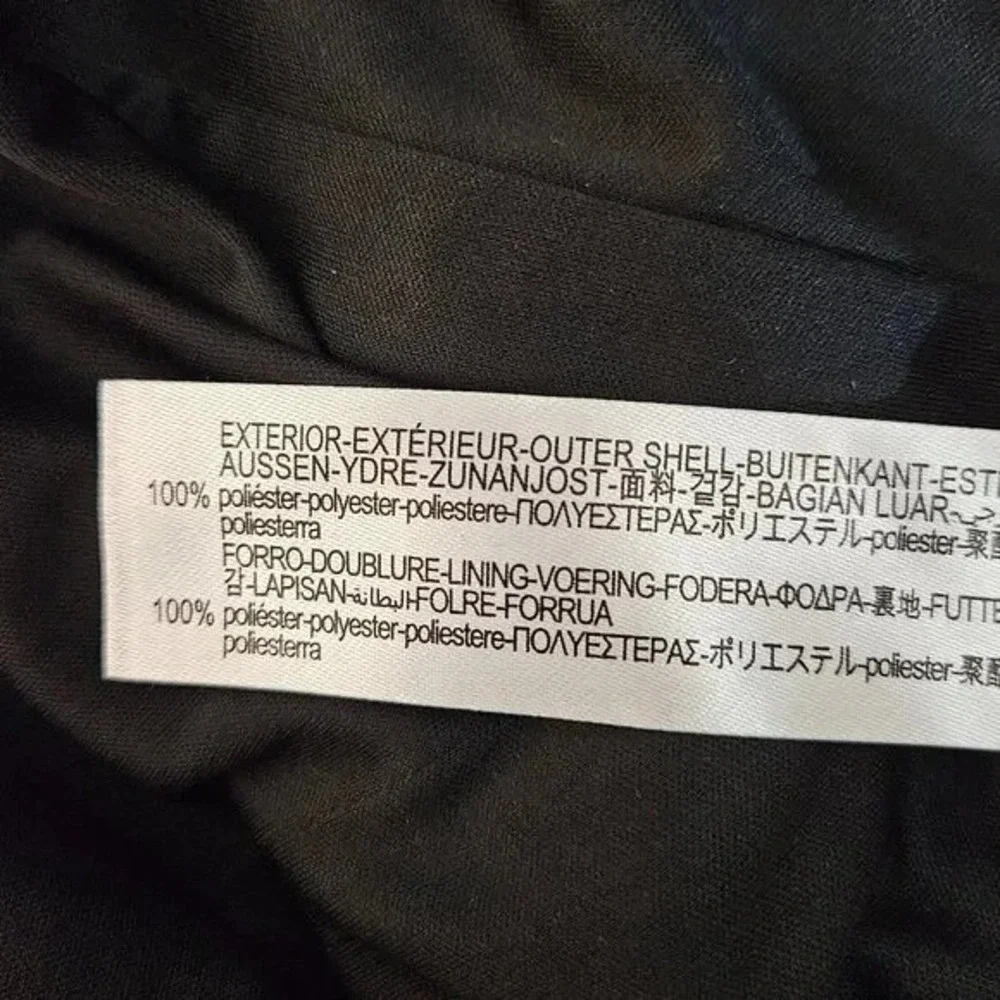 ZARA Asymmetric Draped Mini Dress Black XS Bodycon Date Night Clubwear - Picture 10 of 10